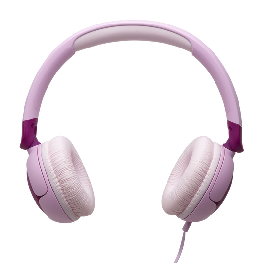 JBL Junior 320 - Purple - Wired on-ear kids headphones - Back